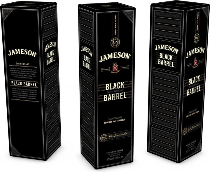 Immagine prodotto Jameson barile nero (Malto miscelato, Whisky irlandese, 1 x 70 cl)
