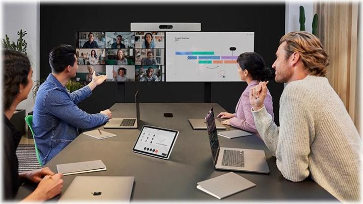 Productafbeelding Cisco Webex Room Navigator - versie op tafelstandaard - Afstandsbediening videoconferentiesysteem