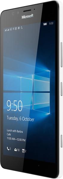 Microsoft Lumia 950 (32 GB, Bianco, 5.20", Doppia SIM, 20 Mpx, 4G)