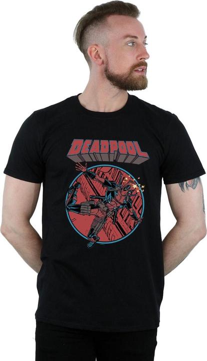 Immagine prodotto Deadpool Flying Maglietta Uomo (M)
