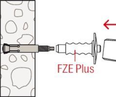 Actual product image Fischer Climbing iron attachment R 88589 FZA 14 / 60 ST A 4 Without surface specification (20 pcs.)