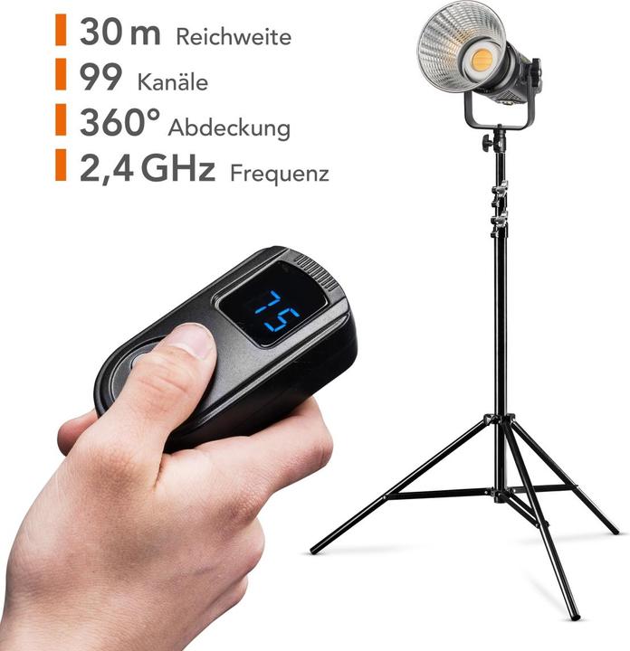 Actual product image Walimex pro LED Niova 120 Plus Bi-Color 120W (Studio light)