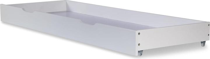 Produktbild Jamb Doppelbett mit Lattenrost und Bettkasten 140x200cm Weiss (140 x 200 cm)