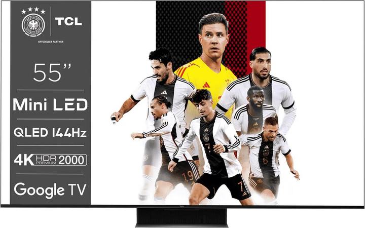 Image du produit TCL MQLED87 55" 4K QLED Mini-LED TV (55", QLED, 4K)