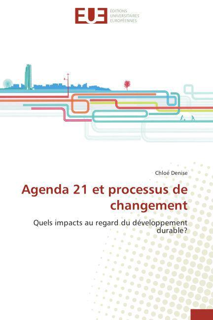 Produktbild Agenda 21 et processus de changement (Chloé Denise, 2014)