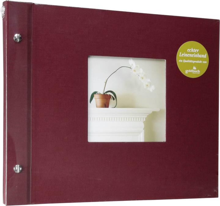 Produktbild Goldbuch Bella Vista bord. 30x25 Schraubalbum 40 schwarze Seiten (30 x 25 cm)