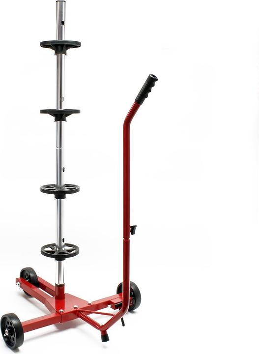 Actual product image Wiltec Movable Tire stand / Rim tree for personal vehicles Tires up to 225 mm