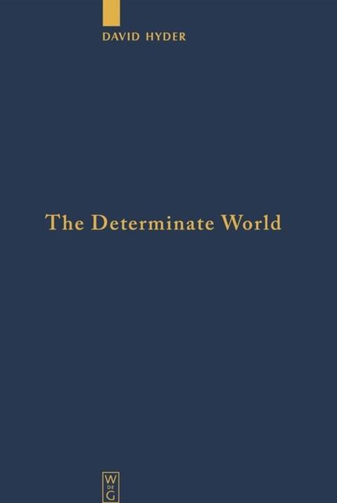 Produktbild The Determinate World (Deutsch, David Hyder, 2016)