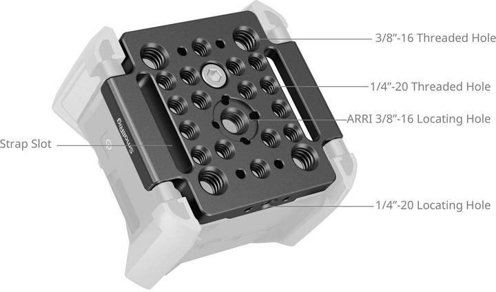 Image du produit SmallRig MD4883 Plaque de montage pour Zoom F3