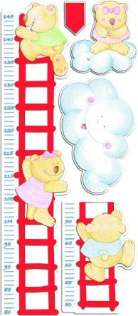 Produktbild Crearreda Foam Growth Chart-Bear Brothers