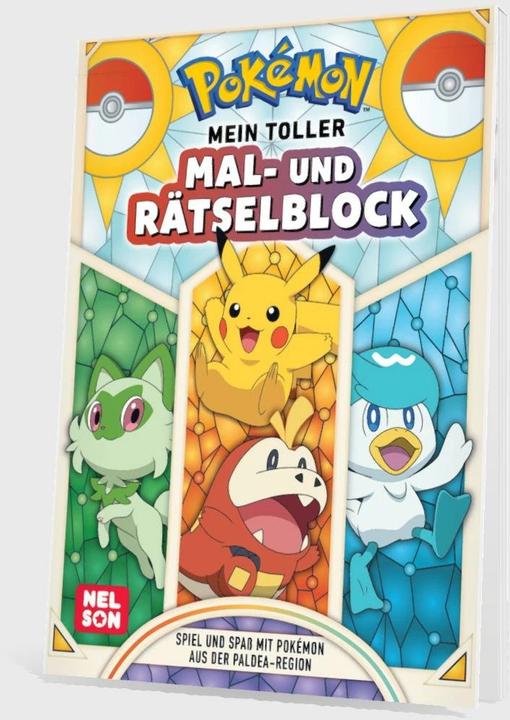 Image du produit Pokémon: Mein toller Mal- und Rätselblock