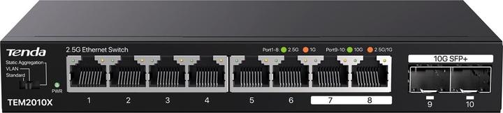 Produktbild Tenda TEM2010X Ethernet Switches 2.5 Gigabit 8 (8 Ports)