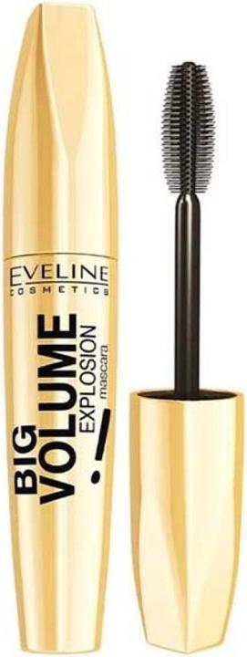 Eveline Cosmetics Big Volume Mascara für maximales Wimpernvolumen 11ml (Black)