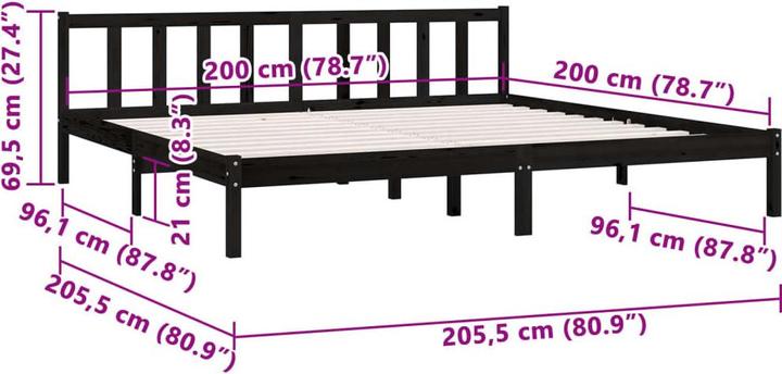 Produktbild VidaXL Tiziana (200 x 200 cm)