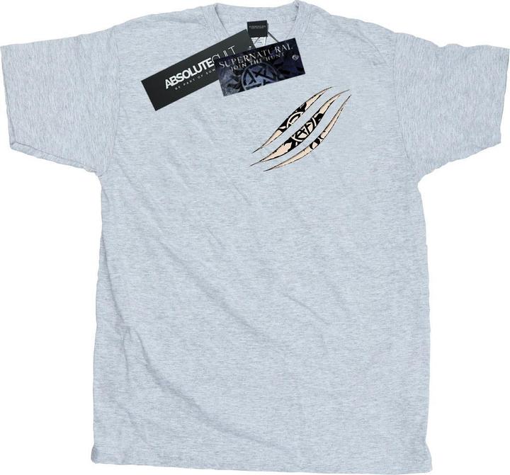 Actual product image Supernatural Mens Symbol Scratch T-Shirt (3XL)