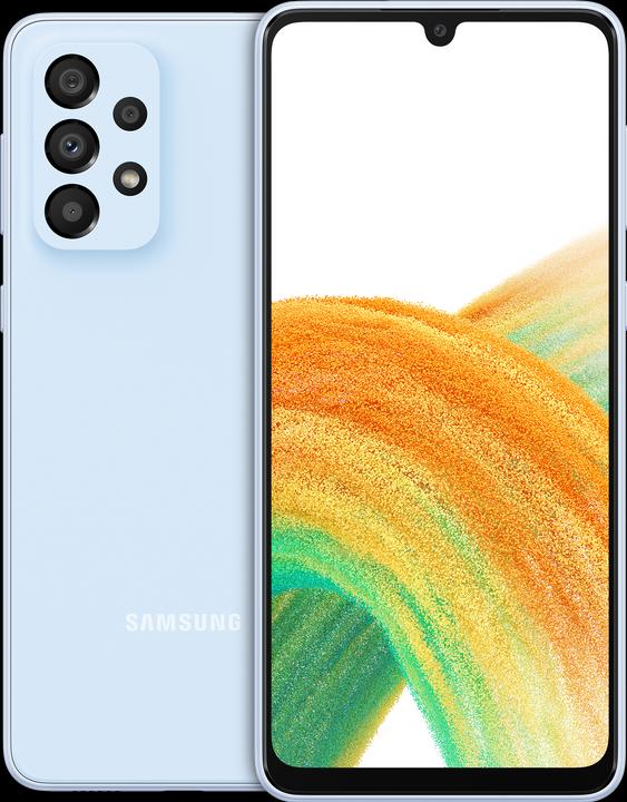 Samsung Galaxy A33 5G (128 GB, Blu impressionante, 6.40", Doppia SIM, 48 Mpx, 5G)