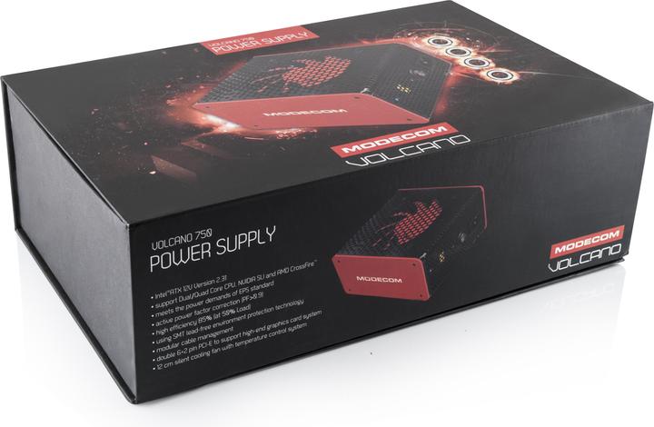 Image du produit Modecom Alimentation électrique 750 Bronze (750 W)