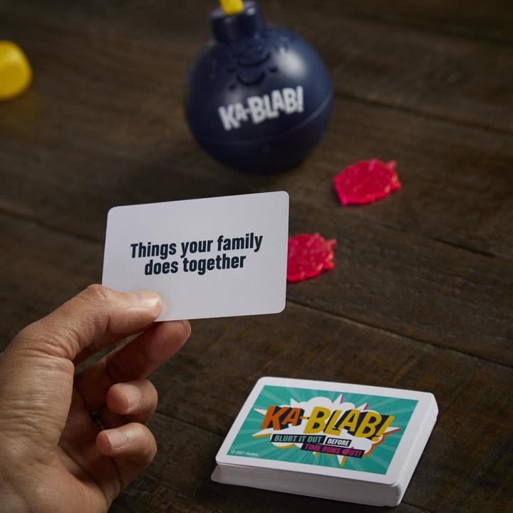 Produktbild Hasbro Gaming Ka-Blab! Party-Kartenspiel (Dänisch, Norwegisch)