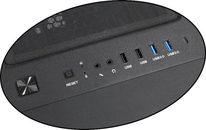 Produktbild Nanoxia Geh Deep Silence 8 - Pro TG USB 3.1 - mATX/ATX w.ODD (ATX)