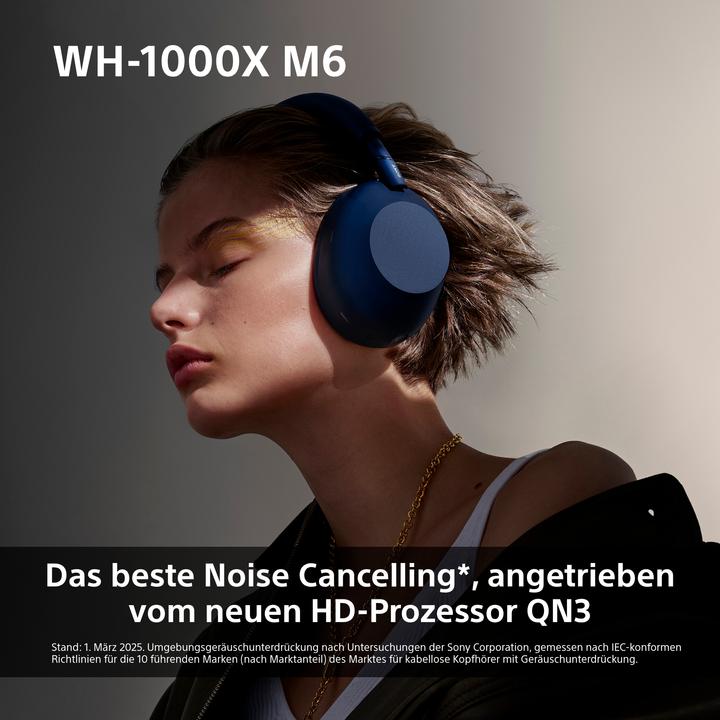Produktbild Sony WH-1000XM6 (30 h, Kabellos, Kabelgebunden)