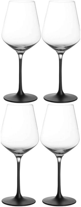 Villeroy & Boch Manufacture Rock (38 cl, 4 Glasses, White wine glasses)
