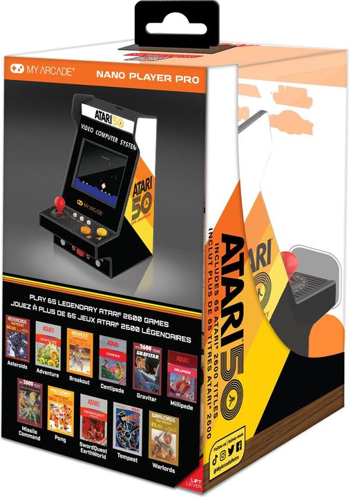 Produktbild MyArcade My Arcade Atari Nano Player Pro Portable Retro Arcade 75 Games