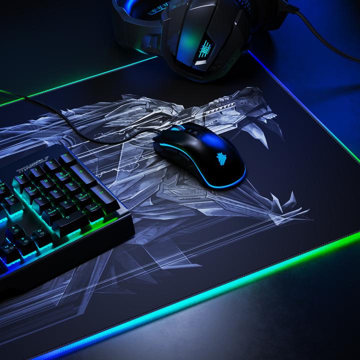 Immagine prodotto Titanwolf Tappetino per mouse da gioco RGB (XL)