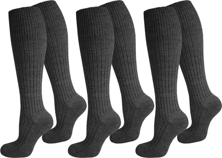 Produktbild Polar Husky 3 Paar Norweger-Kniestrümpfe (3er Pack, 47 - 50)