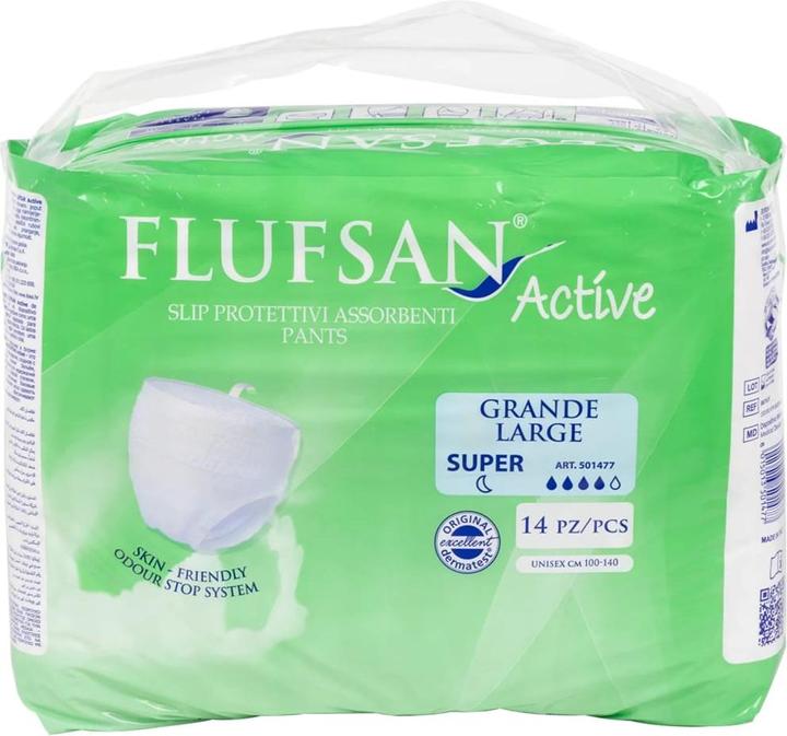 Immagine prodotto VidaXL Pantaloni per incontinenza Flufsan per adulti 14 pezzi. Taglia (14 x, L)