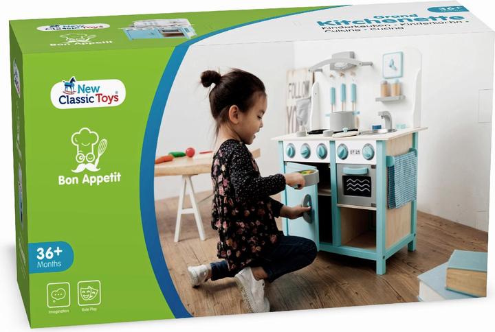 Immagine prodotto New Classic Toys Cucina - Bon Appetit - DeLuxe - Blu