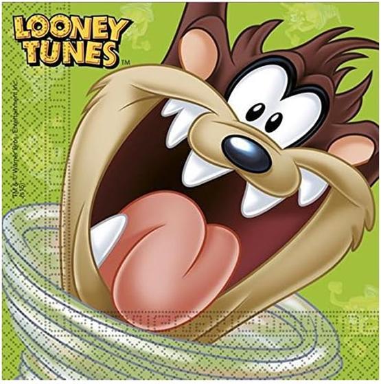 Immagine prodotto Looney Tunes Einwegservietten (20 x, 16,5 x 16,5 cm)