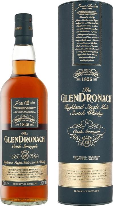 Immagine prodotto Glendronach Resistenza della botte Lotto 12 58,2% Vol. 0,7l (Whisky a gradazione di botte)