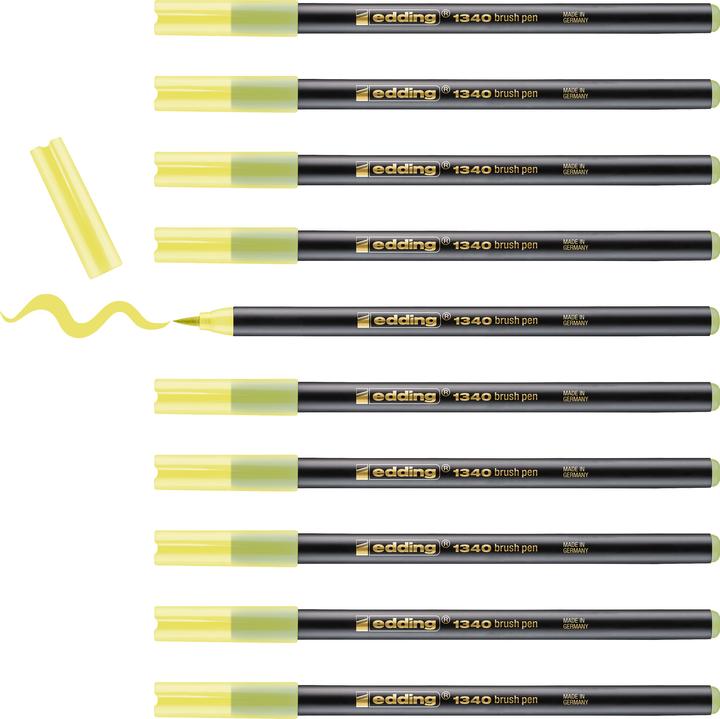 Image du produit Edding Brushpen 1340 (Jaune/orange, 1 x)