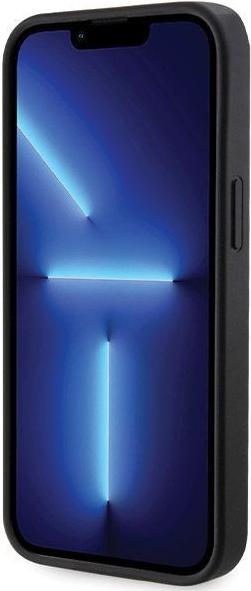 Actual product image BMW Case BMHCP15S22GSLK iPhone 15 6.1" czarny/black hardcase Grip Hot Stamp (Apple iPhone 15)