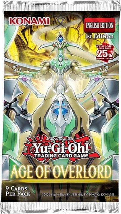 Actual product image Konami Yu-Gi-Oh! TCG Age of Overlord Booster Packs DE Version (German, Booster display)
