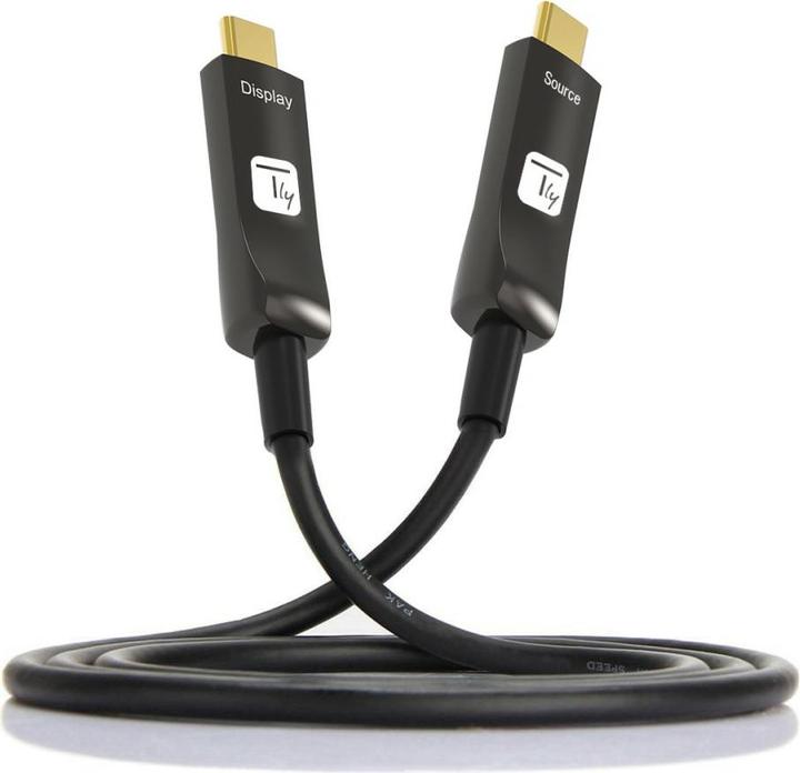 Produktbild Techly USB-C Kabel AOC Fiber M/M 15m (15 m, USB 3.2 Gen 1)