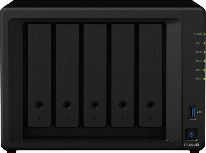 Produktbild Synology DS1522+ (5 x 4 TB, Synology HAT 33xx)