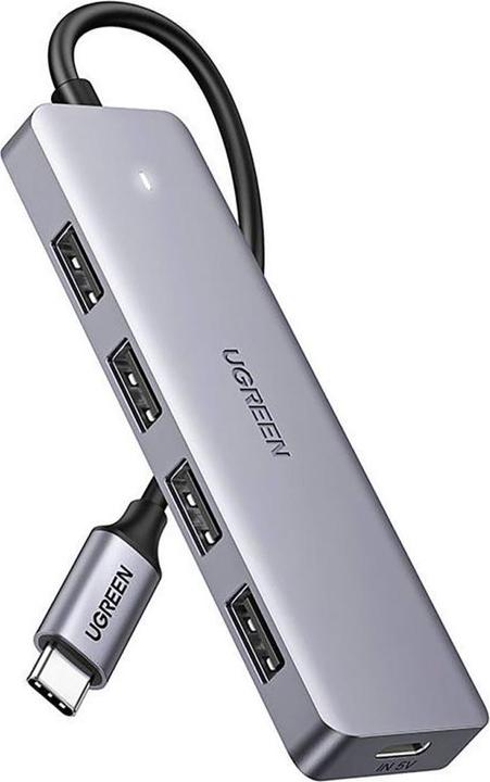 Immagine prodotto Ugreen HUB CM219 35574 con 4 porte USB-A 3.0 e cavo USB-A 3.0 da 1 m - nero (USB-A, 4 Porti)