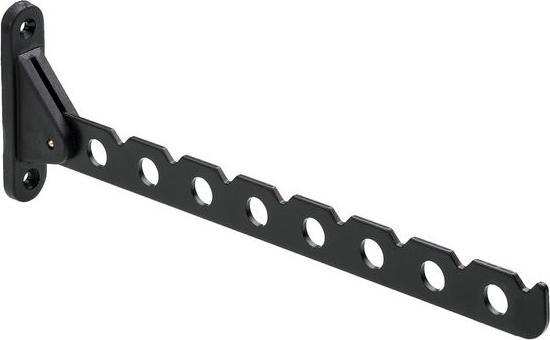 Hettich Kleiderlfter klappbar 310 mm Stahl schwarz matt (1 Stk.)