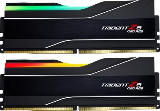 Immagine prodotto G.Skill DIMM 64 GB DDR5-6000 (2x 32 GB) doppio kit (bianco, F5-6000J2636H32GX2-TZ5NRW, Trident Z5 Neo RG) (2 x 32GB, 6000 MHz, RAM DDR5, DIMM)
