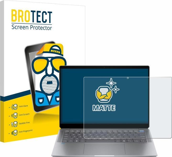Actual product image BROTECT Anti-glare film Screen protector Matt screen protector film (14")