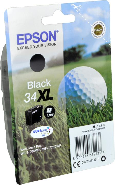 Epson 34XL DuraBrite Ultra. (BK)