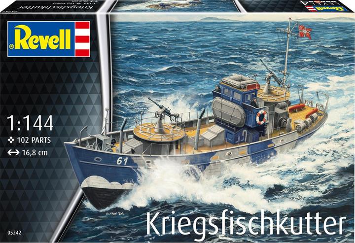 Actual product image Revell KFK (war fishing cutter)
