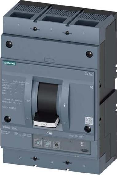 Actual product image Siemens Circuit-breaker 800A 3p opt.motorantr 3VA2580-5MN32-0AA0