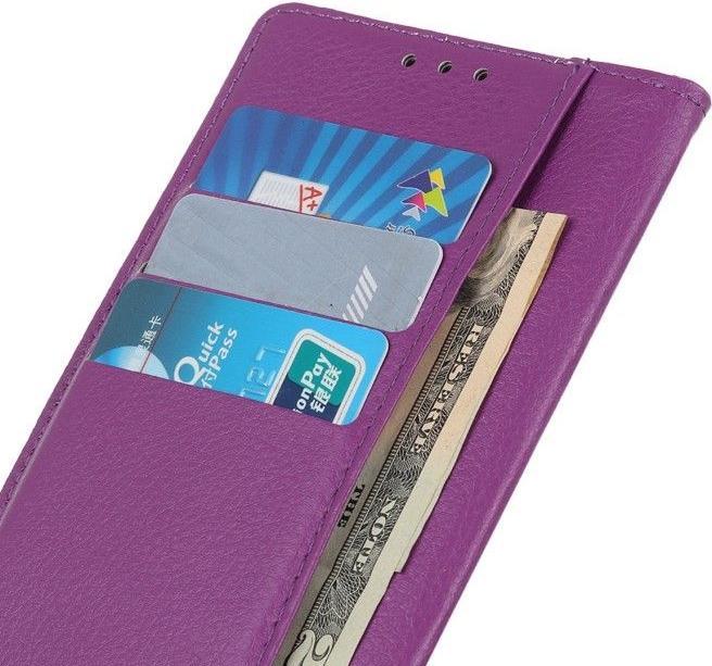 Produktbild MU Classic Litchi Leder Bookcover Series (Samsung Galaxy S24+, Samsung Galaxy S25)