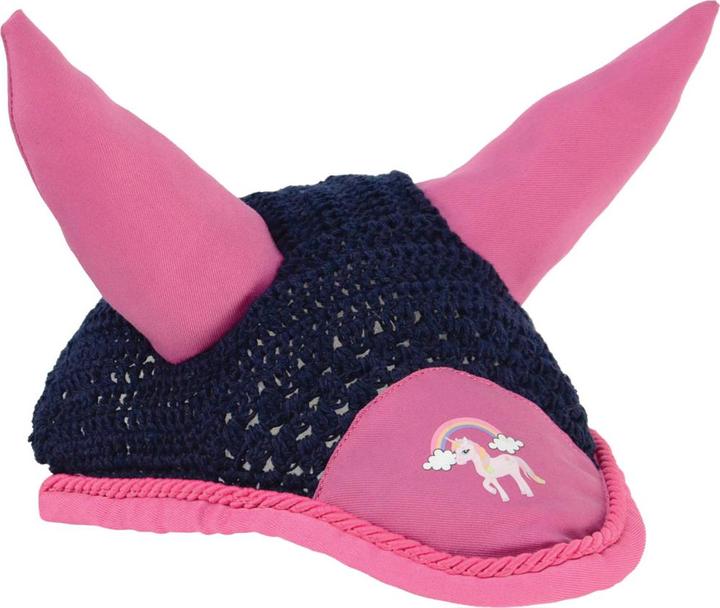 Actual product image Hy Equestrian Little Unicorn fly bonnet