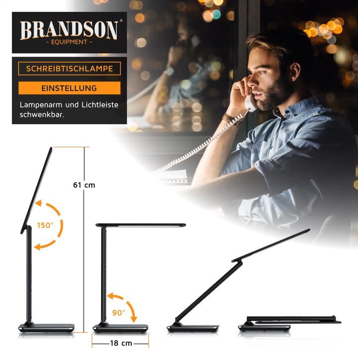 Produktbild Brandson Schreibtischlampe (300 lm)