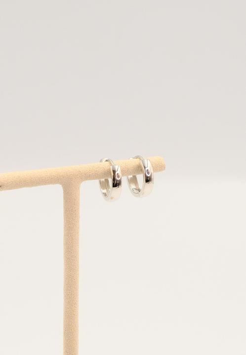Produktbild Muau Creolen (750/18K Weissgold)