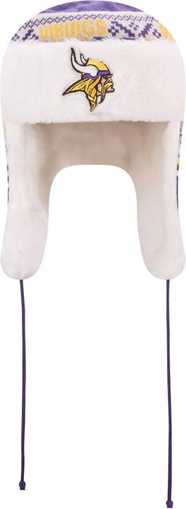 Actual product image New Era NFL Team With Faux Fur Festive Trapper (One size)