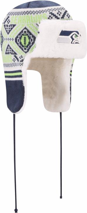 Actual product image New Era NFL Team With Faux Fur Festive Trapper (One size)